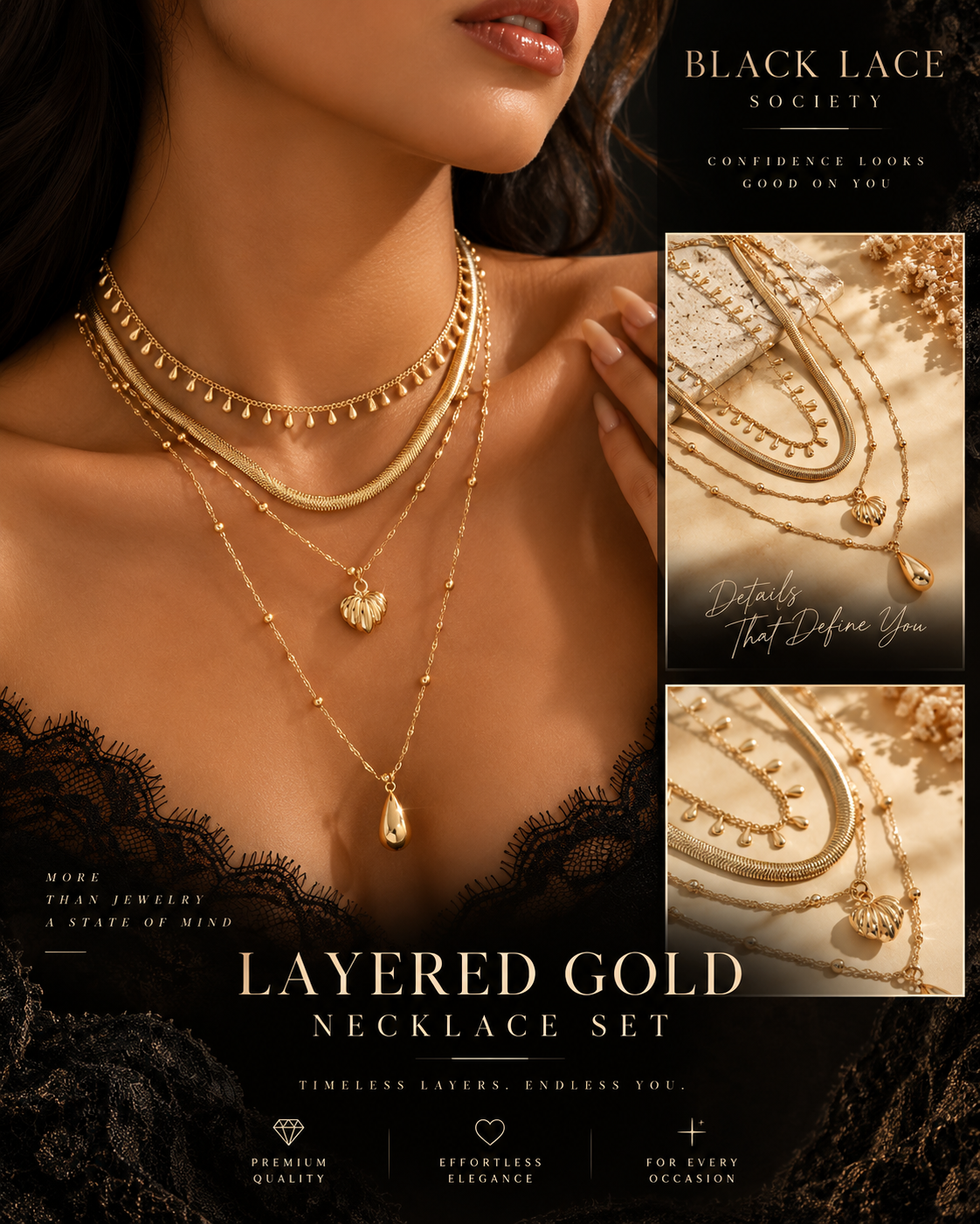 The Aurelia Cascade Necklace